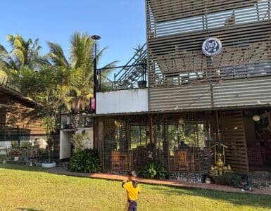 Front entrance and facade of Esoj Sky Garden Cafe and Restaurant in Catigan Toril Davao