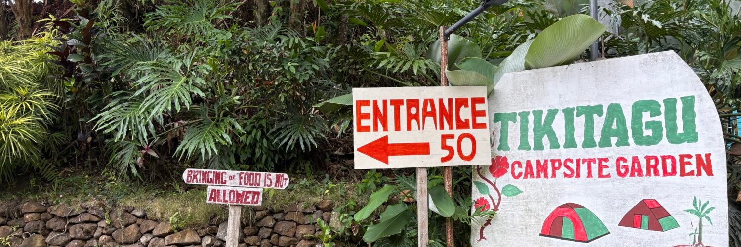 Tiki Tagu Tagurano Toril entrance signage visited by Manakaay ug Bukid