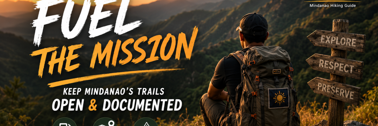 Support Manakaay ug Bukid Mindanao hiking guide – donate via GCash or bank transfer to keep trails open and documented.