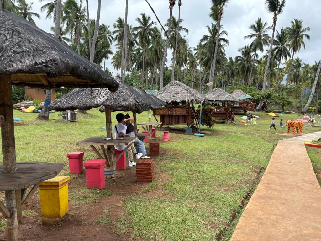 Lantawan Mountain Resort Sta Cruz Davao de Oro cottages and pathway.