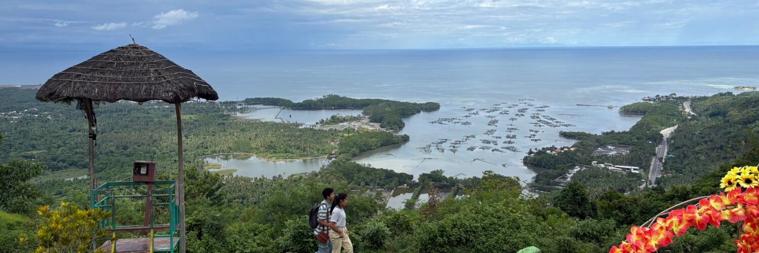 Lantawan Mountain Resort Sta Cruz Davao del Sur overlooking view.