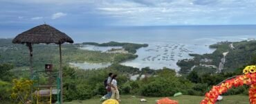 Lantawan Mountain Resort Sta Cruz Davao del Sur overlooking view.