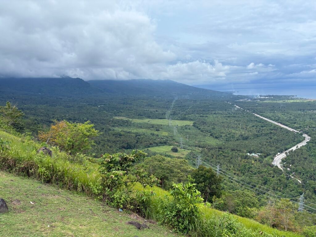 Lantawan Mountain Resort Sta Cruz Davao de Oro open view of natural overlooking landscape.