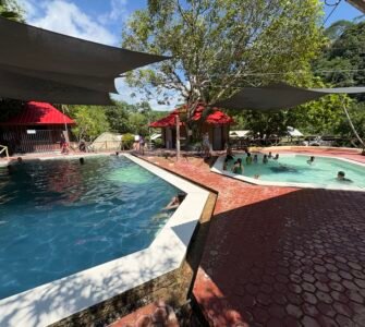 Toyozu hot spring resort nabunturan swimming pool. visited by Manakaay ug Bukid.