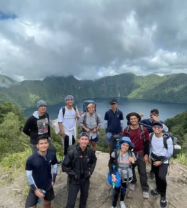 Lake Holon South Cotabato Kule trail picture of crater.
