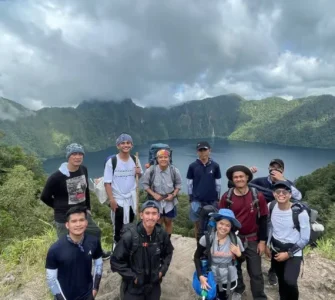 Lake Holon South Cotabato Kule trail picture of crater.
