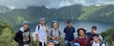 Lake Holon South Cotabato Kule trail picture of crater.