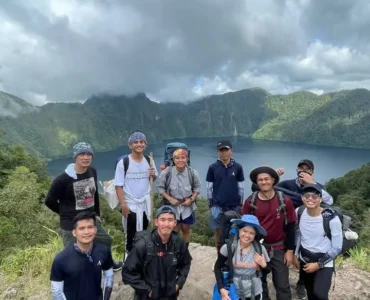 Lake Holon South Cotabato Kule trail picture of crater.