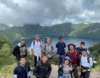 Lake Holon South Cotabato Kule trail picture of crater.