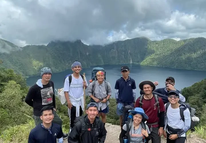 Lake Holon South Cotabato Kule trail picture of crater.