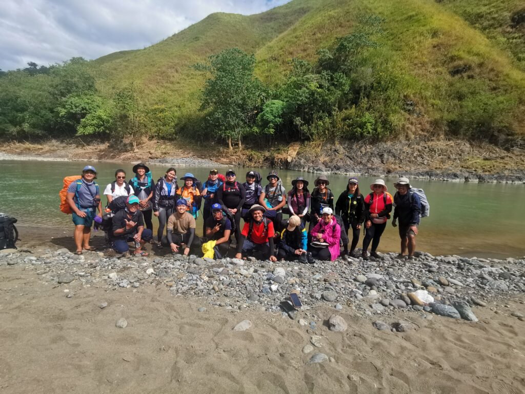Mt. Kulago Impasugong Bukidnon crossing Tagoloan River. River crossing by Manakaay ug Bukid.