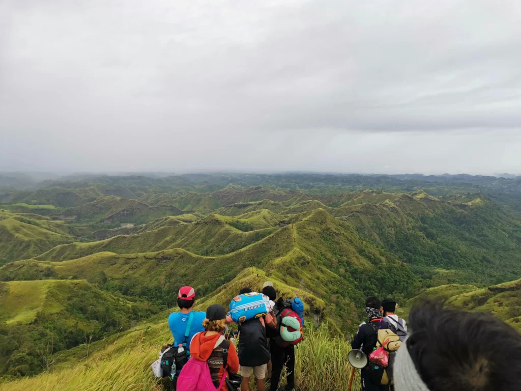 Mt. Megatong Sto. Tomas Davao del Norte open trail starting hike. Visited by Manakaay ug Bukid.