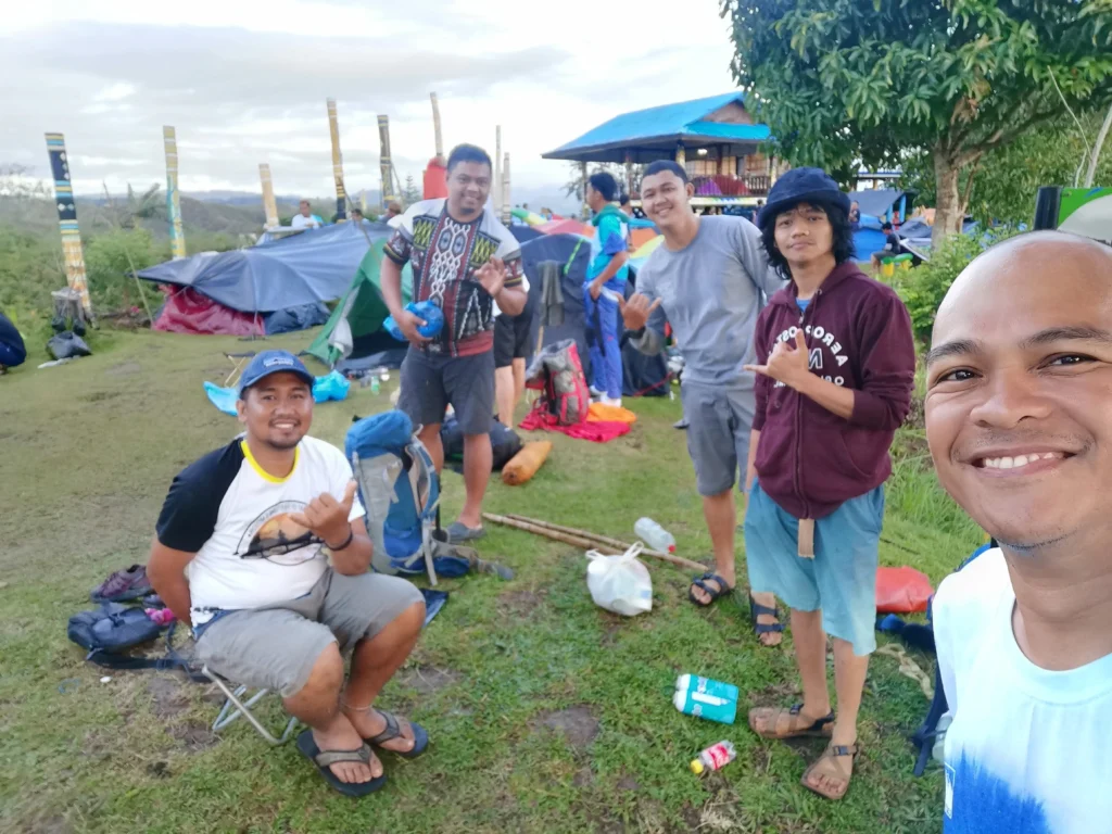 Mt. Megatong Sto. Tomas Davao del Norte socials with fellow hikers, trail runners in Lantawan de Bakoko by Manakaay ug Bukid.