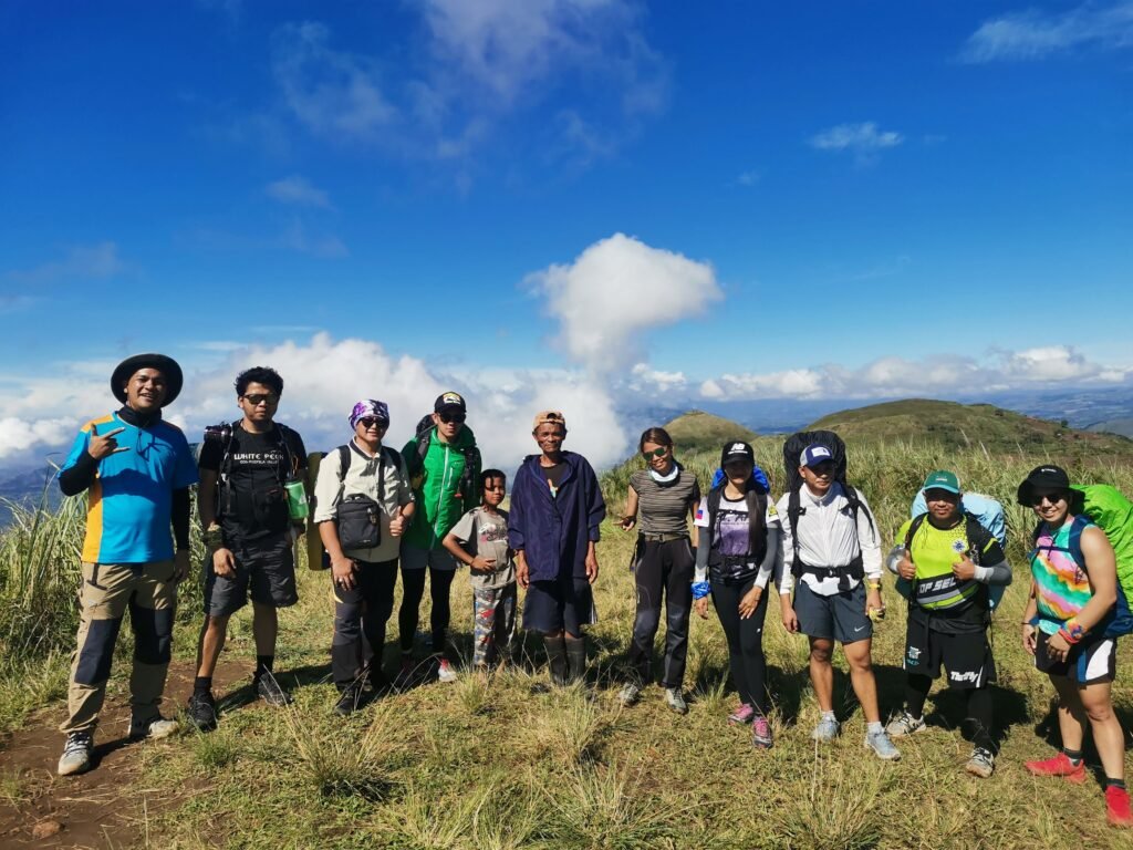 Mt. Alig Dagumbaan Maramag Bukidnon hikers. Together by Manakaay ug Bukid.