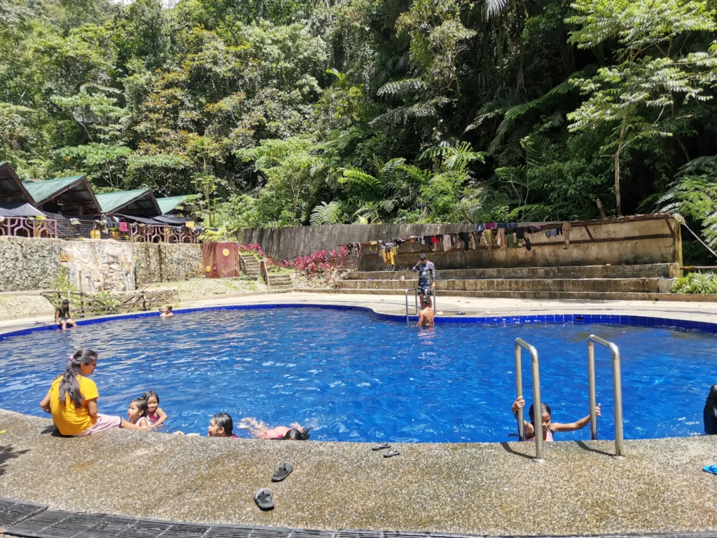 Tagbibinta Falls Maragusan Davao de Oro swimming pool