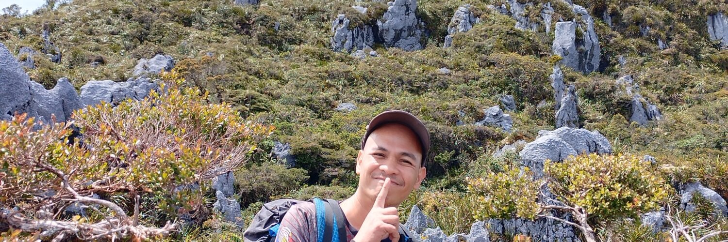Mt Kampalili Maragusan Davao de Oro limestone peak. Visited by Manakaay ug Bukid.