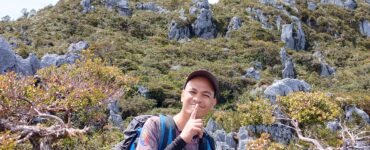 Mt Kampalili Maragusan Davao de Oro limestone peak. Visited by Manakaay ug Bukid.
