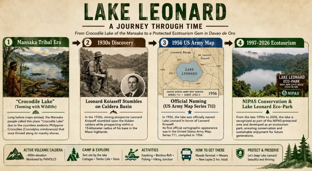 lake leonard mawab davao de oro historical data