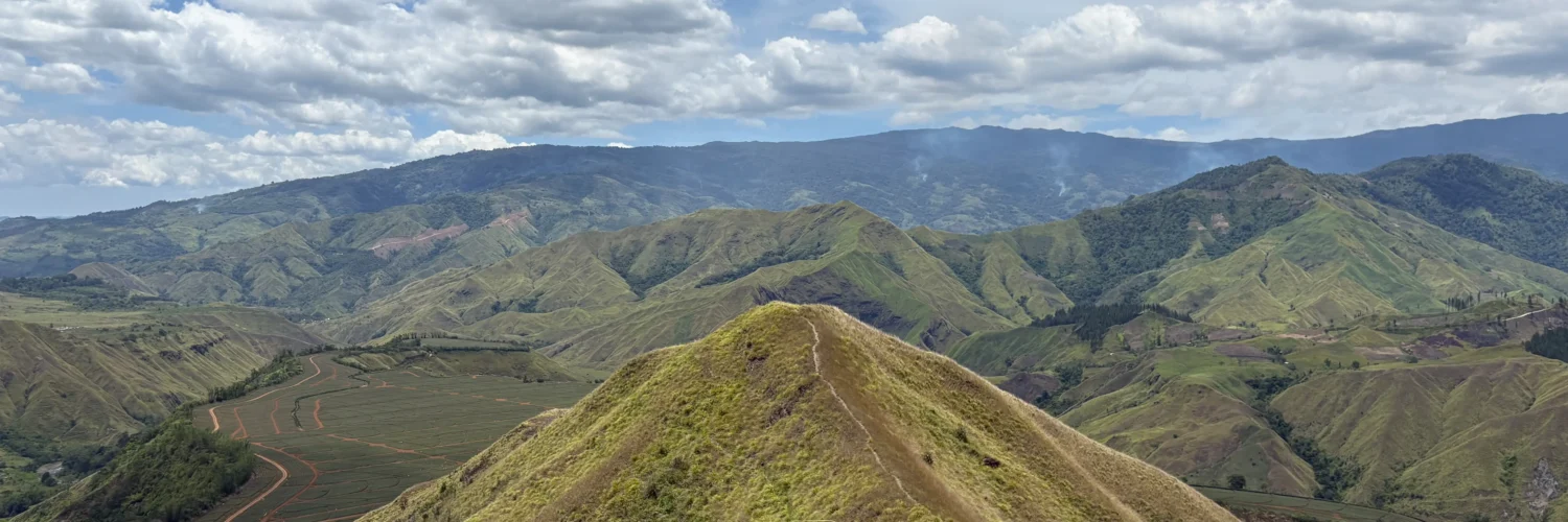 Panimahawa Ridge Impasug-ong Bukidnon trail to other ridge view of Impasug-ong ridges