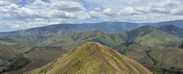 Panimahawa Ridge Impasug-ong Bukidnon trail to other ridge view of Impasug-ong ridges