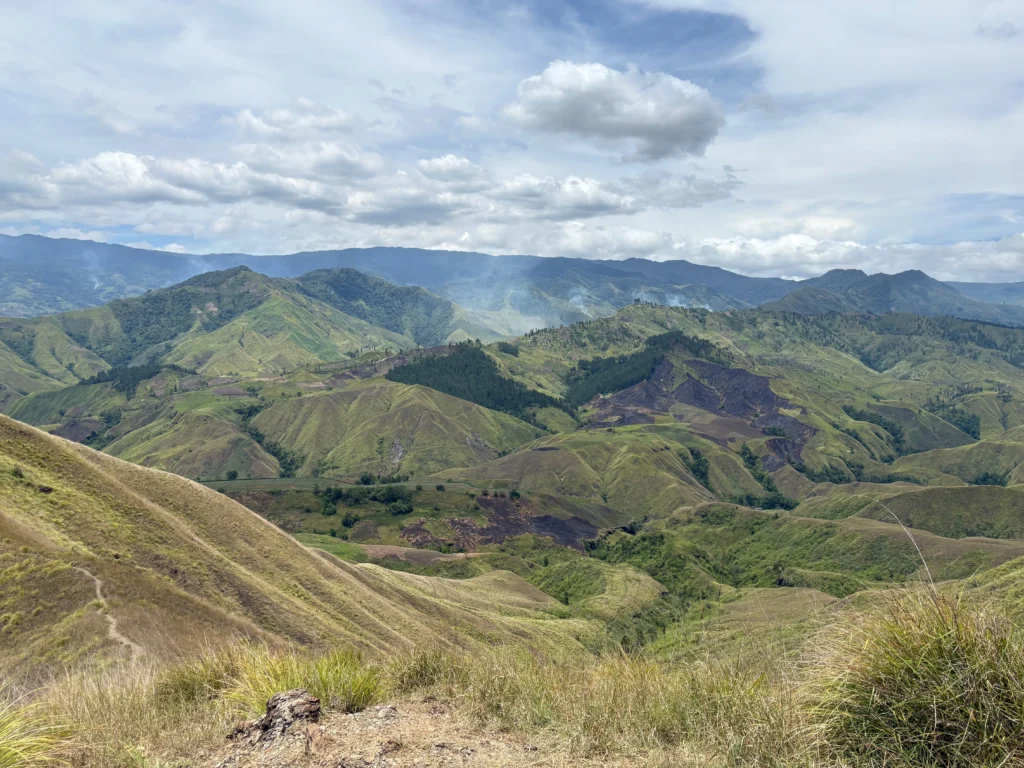 Panimahawa Ridge Impasug-ong Bukidnon scorching bush fires on the ridges