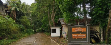 lake leonard mawab davao de oro registration booth and entrance