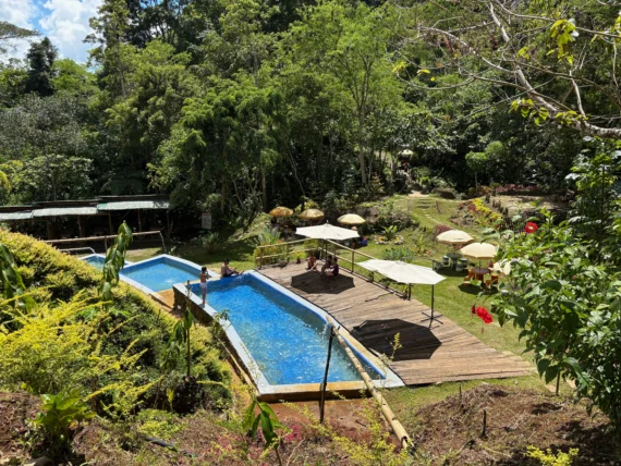 Inato Forest Camp marilog davao layered pools cold water