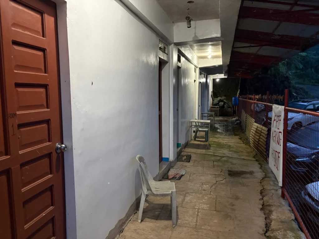 calamba farm sea of clouds maragusan overnight rooms fronting the parking area