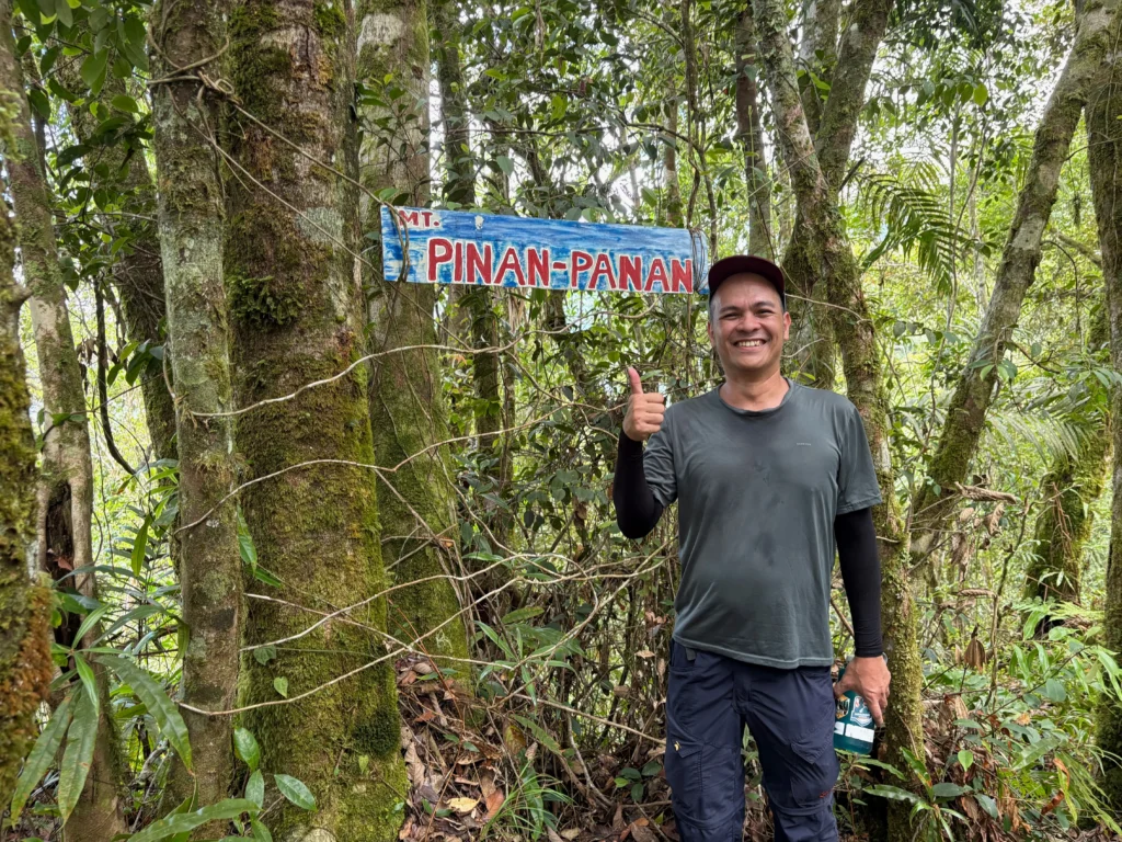 mt pinan-panan maragusan davao de oro summit and peak