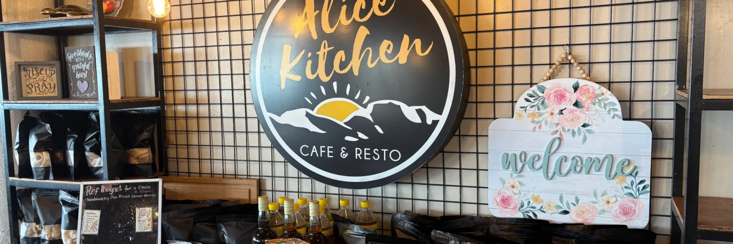 Alice Kitchen Marilog signage entrance