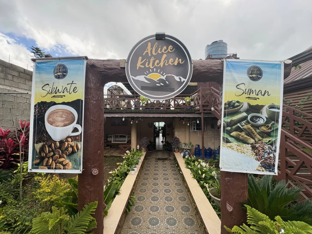 Alice Kitchen Marilog signage entrance