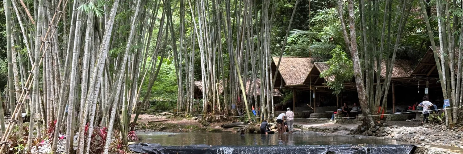 Silmaro Bamboo Nature Park Maragusan man-made dam for swimming pool