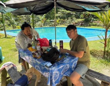 Alcuizar Hangout Nature Park Mapawa Maragusan children's pool and cottages