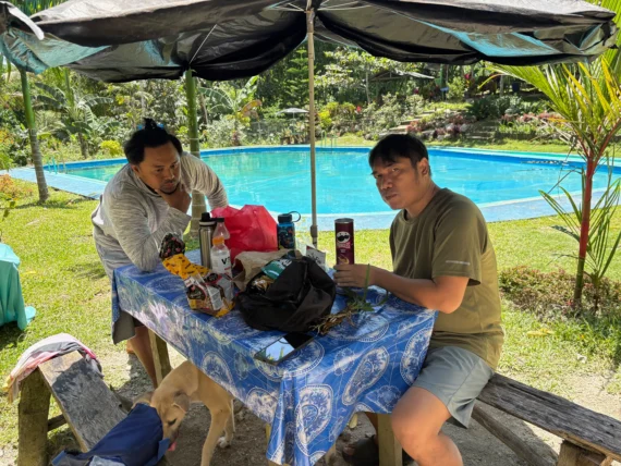 Alcuizar Hangout Nature Park Mapawa Maragusan children's pool and cottages