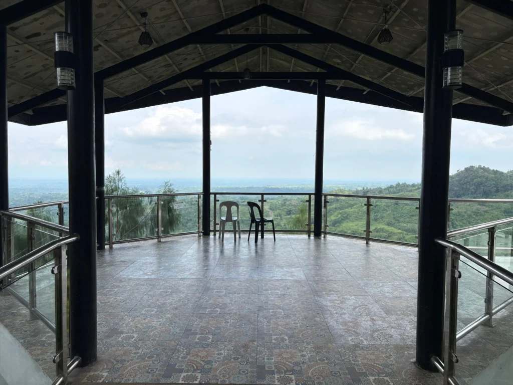 Gazebo Glass Bridge and Cliff's Cafe Balimba Hills Talaingod viewing deck