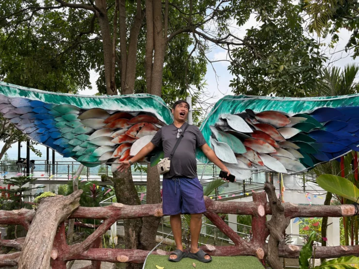 Gazebo Glass Bridge and Cliff's Cafe Balimba Hills Talaingod eagle wings