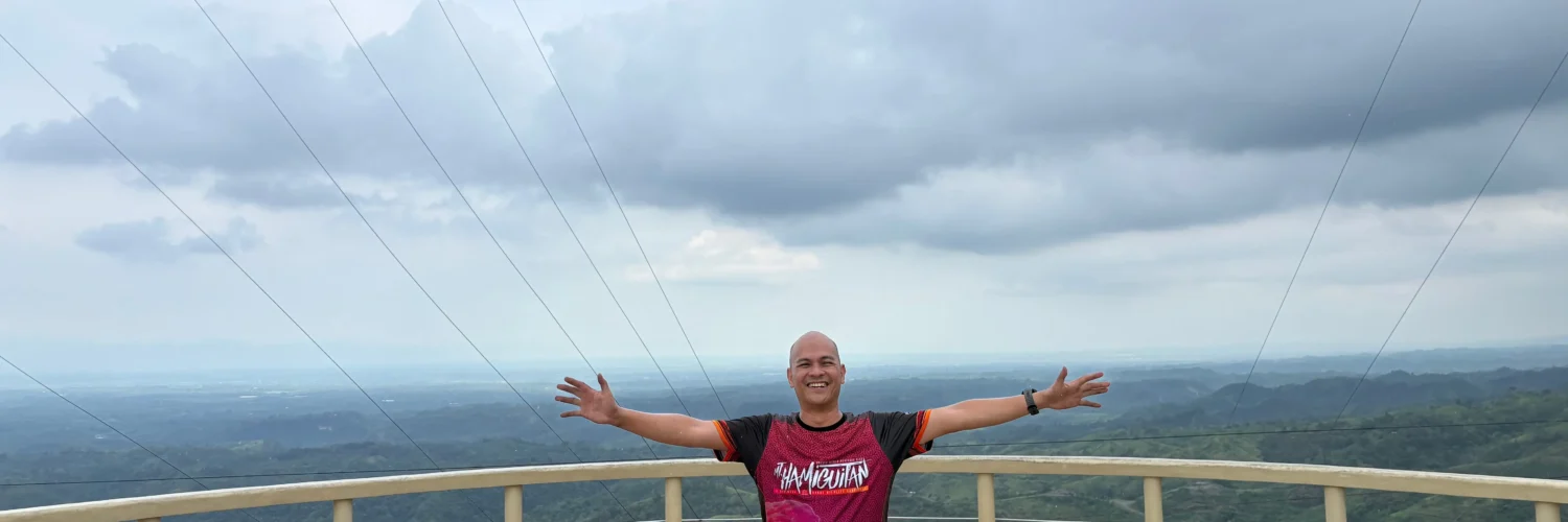 Talaingod Viewdeck Davao del Norte open wide space overlooking a 360 degrees view of Davao del Norte provinces.