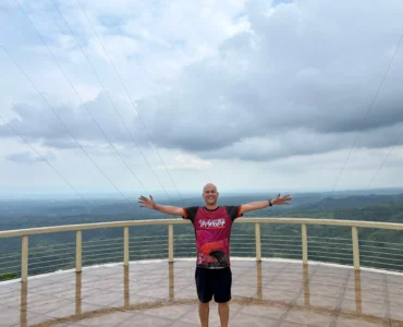 Talaingod Viewdeck Davao del Norte open wide space overlooking a 360 degrees view of Davao del Norte provinces.