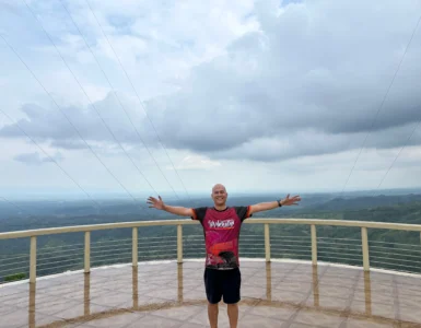 Talaingod Viewdeck Davao del Norte open wide space overlooking a 360 degrees view of Davao del Norte provinces.