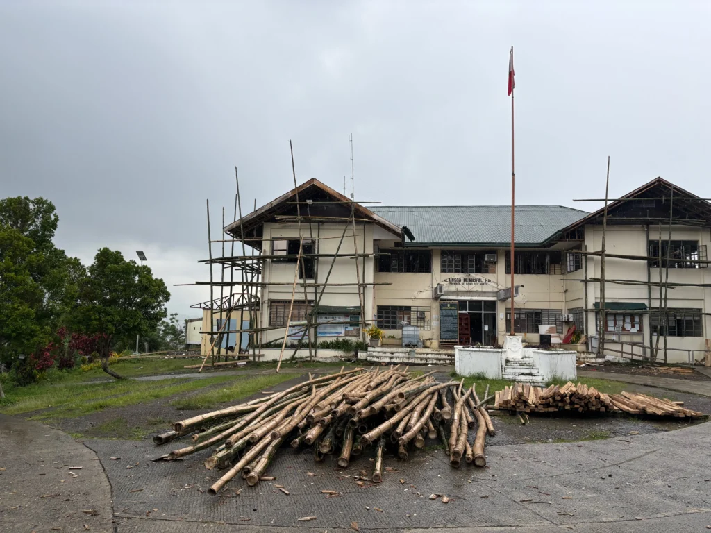 Talaingod Viewdeck Davao del Norte is within the Municipal City Hall compound.
