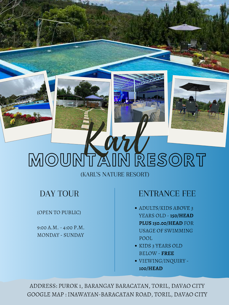 Karl's Nature Resort Baracatan Toril rates and fees