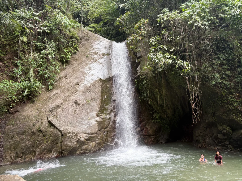 clean and refreshing marangig falls maragusan davao de oro