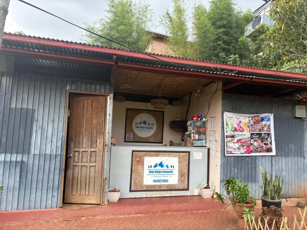 Blue Ridge Campsite Sitio Kabalansihan, Brgy. Sinuda, Kitaotao, Bukidnon front desk and store